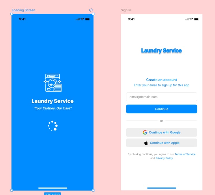 Laundry Booking App